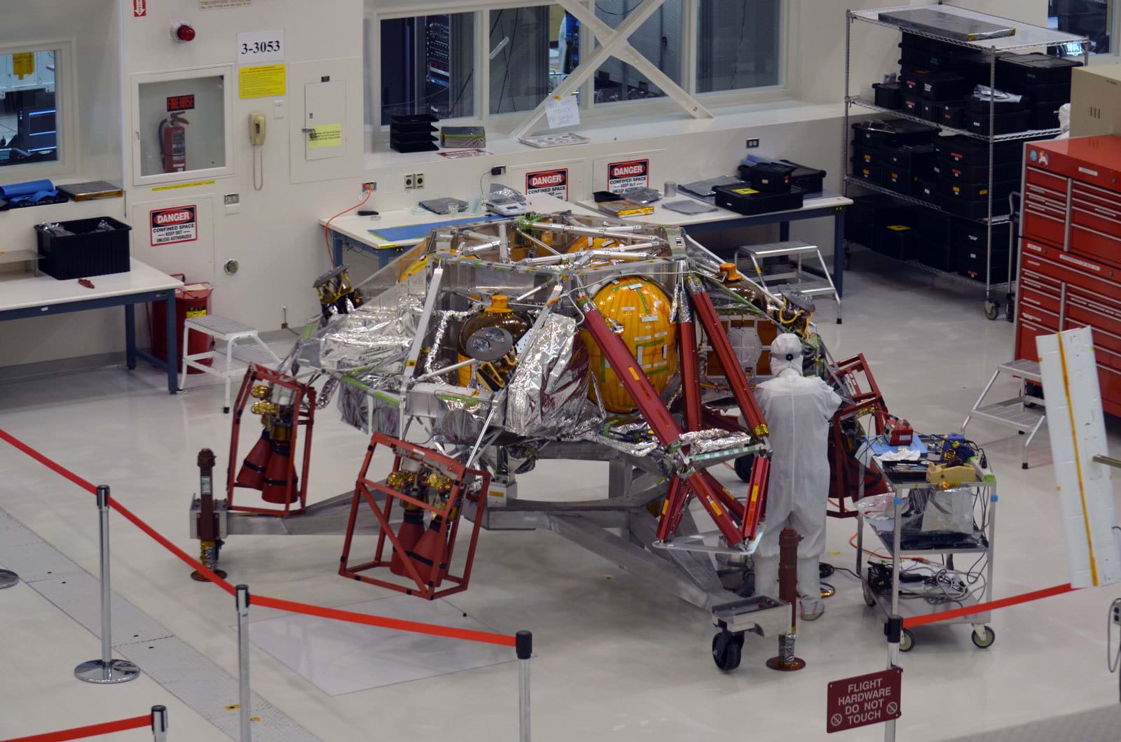 Manufacturing of NASA's Mars rover