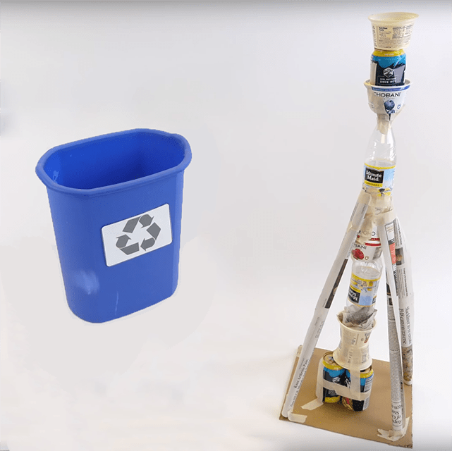 preview of 'Test & Improve: Making Tall & Strong Recycled Towers' Activity
