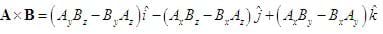 Equation: A x B = etc.