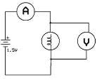 A simple circuit diagram.