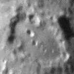 This is a gif "movie" made of 8 individual frames taken from a video of the Lunar crater Clavius. It shows the effect of our Earth´s atmosphere on astronomical images.
