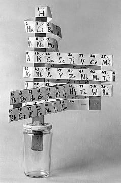 A model created by the Royal Institute of Chemistry showing periodic elements of chemistry.