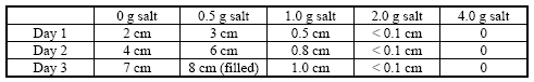 Data table