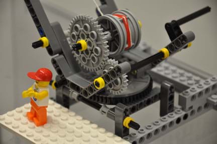 Lego gears and best sale pulleys