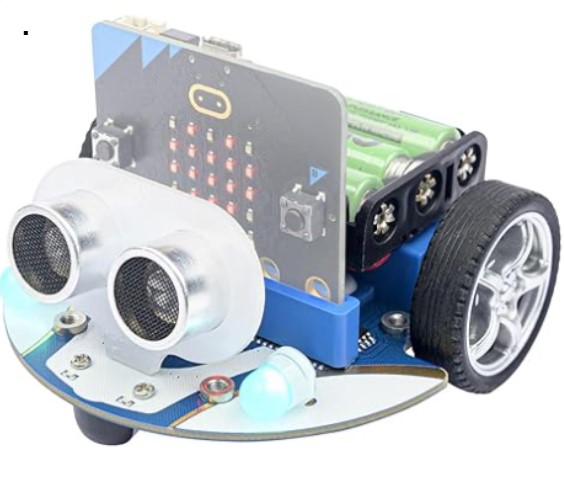 A photo showing the ELECFREAKS Mini Cutebot. 