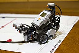 A LEGO MINDSTORMS NXT 2.0 robot.