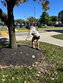 A photo showing a student completing the dragging inquiry for Day 1.