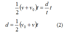 derivation of displacement
