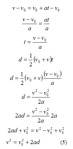 derivation of equation 5