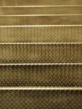 Anti-slip surface patterns on stairs
