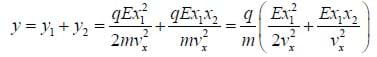 y = y1 + y2 = etc.