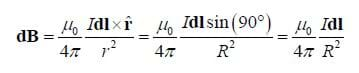 Equation dB = 