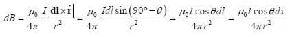 Equation dB = 