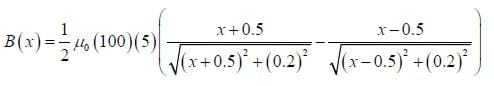 equation B (x) = 