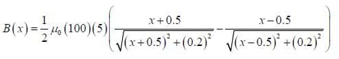 equation B (x) = 