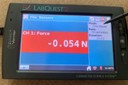 A photo of a Vernier probe interface. A photo of a Vernier probe interface.
