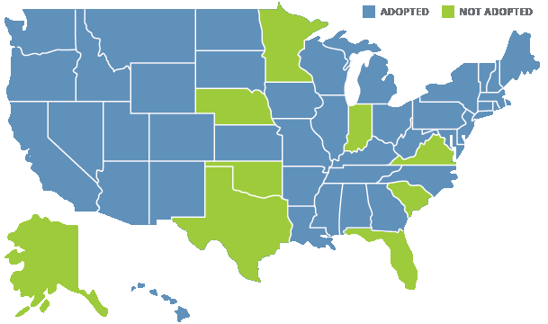 Common Core Map